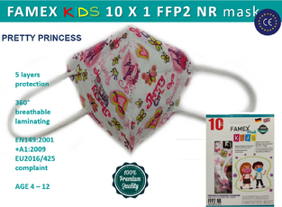 FMXK FAMEX KIDS FFP2 - PRINCESS