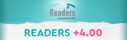 READERS +4.00
